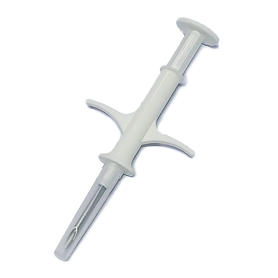 NEBULUX pre-loaded animal microchip syringe