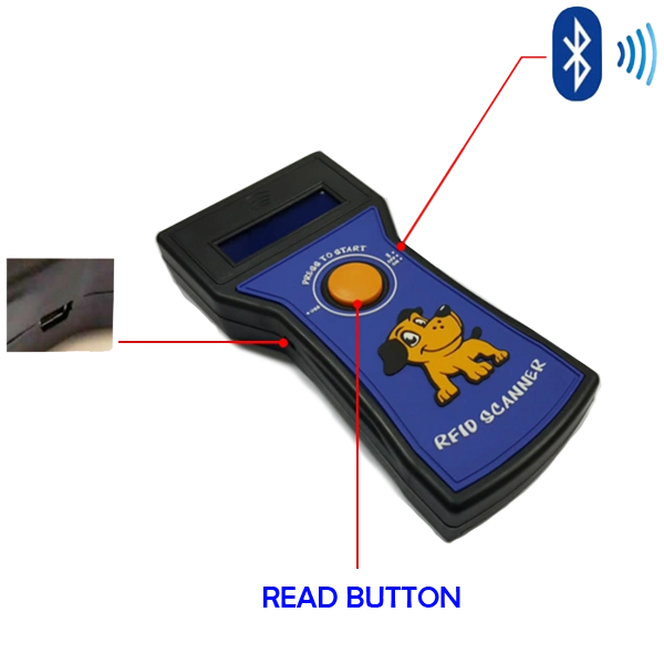 Nebulux handheld RFID reader